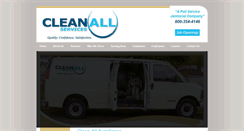Desktop Screenshot of cleanall.com